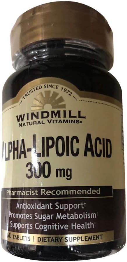 Windmill Alpha Lipoic Acid 300 Mg Tabletler 60 Ea, 60.0 Kont