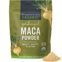 Viva Naturals Βιολογική Σκόνη Μακά, Ζελατινοποιημένη, 16 oz (1 lb) – Vegan, USDA Βιολογικό, χωρίς γλουτένη, μη ΓΤΟ Περουβιανή Superfood σε επαναχρησιμοποιήσιμη τσάντα