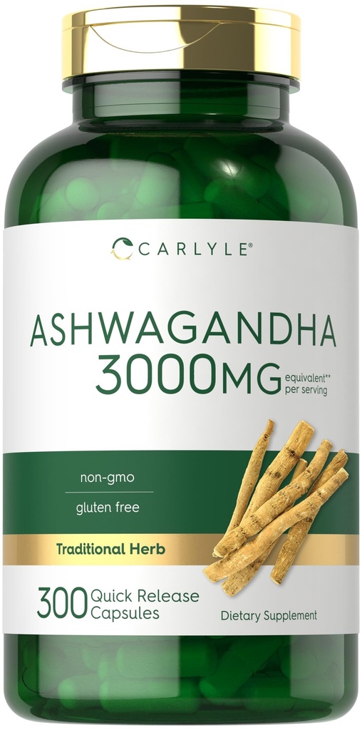 Carlyle Ashwagandha συμπλήρωμα για γυναίκες και άνδρες 