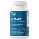 Dr. Tobias Oregano ve Caprylic acid, Gut Flora Balance Complex with Probiyotiks & Enzymes for Intestinal and Immune Support, Gut Health Supplements for Women & Men, 60 Capsules, 30 Servisler