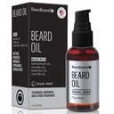 Ayıdbrand Beard Oil for Men with Jojoba & Vitamin E - Softens Stubble, Conditions Skin & Discovers Beard growth | Teakwood, Rosemary, & Citrus Scent | 2 fl ozz