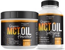 kasıtlı olarak Bare MCT Oil Tozu (50 hizmet) ve MCT Oil Capsules