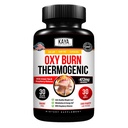 Kaya Naturals Oxy Burn - Termogenic Herbal Formula Aktif Yaşam için - Non-GMO & Gluten-Free - 30 Count