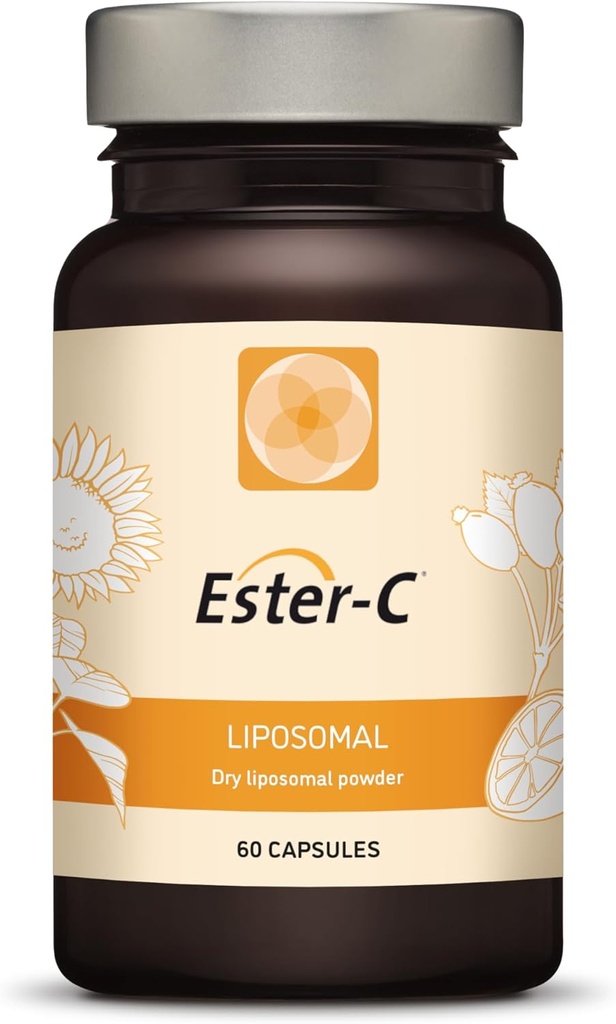 Liposomal Ester C - The Only Ester C Vitamin C in Liposomal Form for The Best Absorption (60)