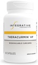 Integrative Theracurmin HP - Turmeric Supplement for Heart & Joint Health Support* - Υποστήριξη για την αποκατάσταση των μυών* - Μη σόγια, χωρίς γαλακτοκομικά και χωρίς γλουτένη - 60 κάψουλες (30 σερβιρίσματα)