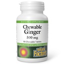 Φυσικοί παράγοντες Μασώμενα Ginger 500Mg, 90 CT