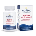 Nordic Naturals Nordic CoQ10 Ubiquinol - 60 Mini Soft Gels - 100 mg Coenzyme Q10 (CoQ10) Ubiquinol - Heart & Brain Health, Cellular Energy Production, Antioxidant Support - Non-GMO - 60 Servings