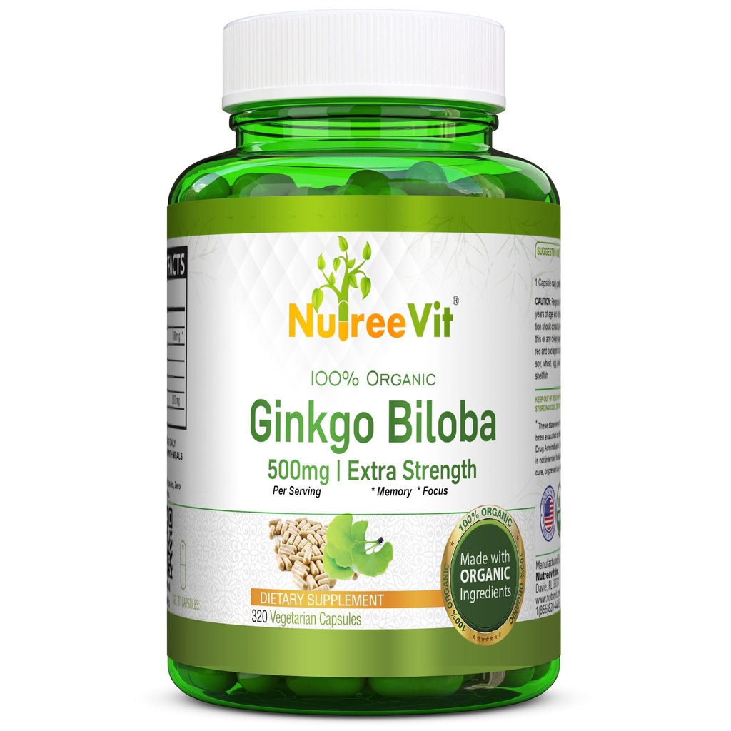 NutreeVit GU Biloba Capsules (320 Capsules)