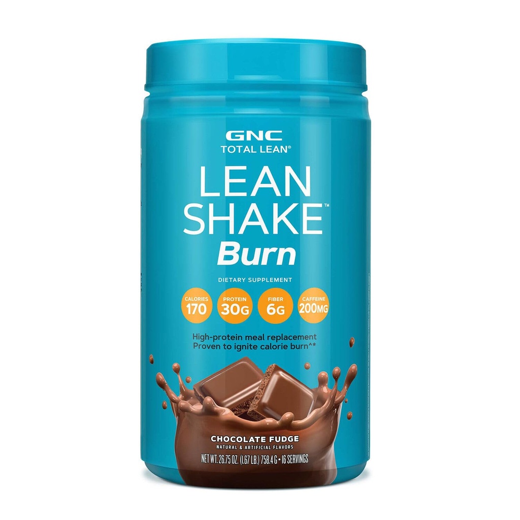 GNC Total Lean Shake Burn - Chocolate Fudge (16 hizmet)