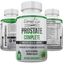 Prostate Herbal Health Support Supplements for Men, Saw Palmetto Nettle Pygeum Beta-sitosterol Reishi Shiitake, 90 Kont Capsule Capsule Capsule