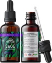 Sagehopper – Doğal kuru Sage Supplement – Sage Herb (Salvia officinalis) – Organik Sage Herbal - No-GMO - ABD'de Yapıldı - 2 oz