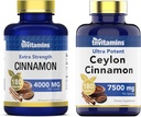 tnvitamins Cinnamon Kompleksi ve Ceylon Cinnamon