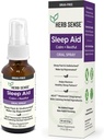 Sleep Aid, Liquid Melatonin, Natural Herbs, Calm, Restful, Oral Spray,1 oz, Drug-Free, 60 Hizmetler