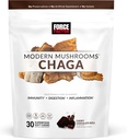 FORCE FACTOR Modern Mushrooms Soft Chews, Chaga Mushrooms Supplement to Support Immunity, Digestion, & Gut Health, Antioksis Supplement, Delicious Chewy Roll Flavor, 30 Soft Chews