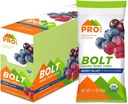 PROBAR - Bolt Organik Enerji Chews, Berry Blast, Non-GMO, Gluten-Free, USDA sertifikalı Organik, Sağlıklı, Doğal Enerji, Hızlı Yakıtlar B & C (12 Count)