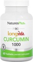 NaturesPlus PRO Longvida Κουρκουμίνη 1000 mg - 60 δισκία - Προάγει την υγιή ελεύθερη ριζική προστασία - Μη ΓΤΟ, Vegan & Gluten Free - 60 σερβιέτες