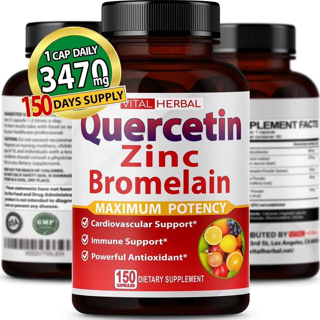 Green Tea Ashwagandha ile en fazla Potency için Bromelain Capsules ile% 98'i - Destekler Genel Sağlık Güçlü Enerji - 150 Gün Supply