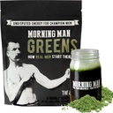 Best Tasting Greens Probiotic Superfood Mix, 95mg καφεΐνη, Kick Start Your Morning, 75+ Βιταμίνες, Πράσινο Τσάι & Εκχυλίσματα καφέ, Digestive Ένζυμα, Χωρίς γλουτένη, Vegan, Ενέργεια, Υγεία Gut, 30 Υπηρεσίες