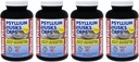 Yerba Prima Psyllium Husks Caps - 180 kapak (GMO Gluten Free Supplement - Non-GMO Gluten Ücretsiz