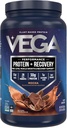 Vega Sport Vegan Protein Toz + Recovery - 30g Plant bazlı proteinler, Mocha, 19 Hizmetler, 5g BCAAs, Probiyotikler, NSF sertifikalı, For Shakes & Smoothies, 1.8lbs (Pazarlama)
