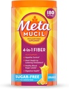 Metamucil 4-in-1 Psyllium Husk Fiber Supplement, Sugar-Free, 180 tatlı, Orange Flavored, Günlük Fiber Toz Digestive Health, Plant-Based Psyllium Husk Fiber Fiber Supplement, Sugar-Free, 180 tatlı, Orange Flavored, Daily Fiber Toz for Digestive Health, Plant-Based Psyllium Husk Fiber Fiber Fiber Fiber