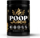 Poop Juice 5-in-1 Prebiyotik, Probiyotik, Postbiyotik, Digestive Enzymes & Glutamine Supplement Toz - Bloat Relief, Gut & Immune Support - Sugar & Lactose-Free - 30 Servisler (Georgia Peach Mango)