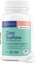 WELMATE çinko Sulfate 220 mg | Diyet Supplement | Immune Health Support | 200 Kont Tablet