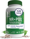 Sağlık Thru Beslenme NAD+ Activator | PQ | 300 mg Nicotinamid Riboside + 20 mg PQ | Mitochondria Maximizer | Non-GMO | Paket 60