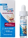 Eosera® Ear Pain MD® for Kids - maximum Strength Earache Relief Drops with Lidoka - Doktor Çocuklar için önerilen Ear Medicine, Bebekler & Toddler 2+ - Hızlı Oda Saç Bakımı Gözden Ağrı Reliever - 12.5mL