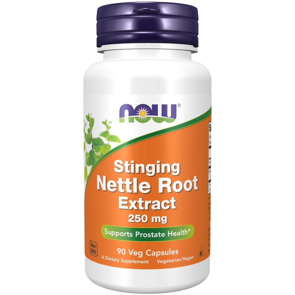 Şimdi Gıdalar Tamamlıyor, Nettle Root Extract (Urtica dioica) 250 mg, Destek Prostate Health*, 90 Veg Capsules