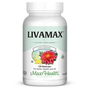 Maxi Health Livamax - Liver Formula - Süt Butle ve Dandelion Root - 120 Capsules - Kosher
