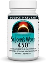 Source Naturals St. John's Wort 450 mg Υποστηρίζει μια θετική ψυχική προοπτική - 45 δισκία