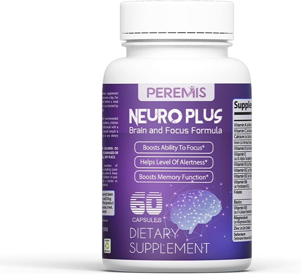 Nootropic Brain Supplement for Men & Women | Memory, mental Clarity & Cognitive Improvement