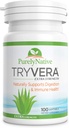 Aloe Vera Gels - Υποστηρίζει για τη διάμεση κυστική κυστίτιδα, Leaky Gut, δυσκοιλιότητα, ευερέθιστο σύνδρομο του εντέρου, Ulcerative Colitis - 100 Softgels