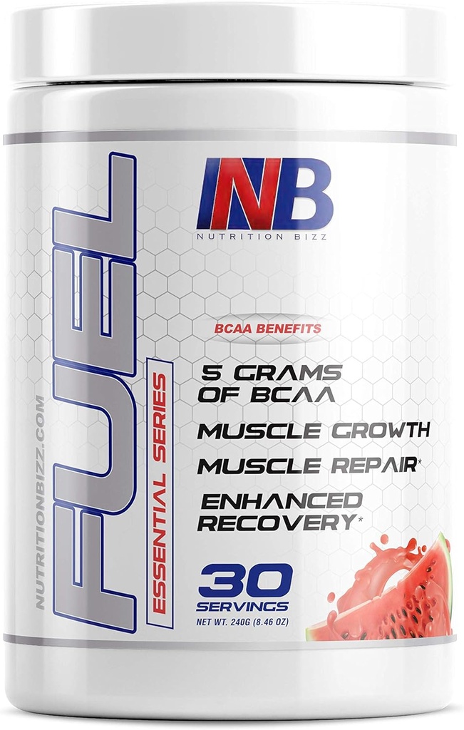 Yakıt 2:1 BCAA Tozu, 5 BCAA'ların Gramleri, Post Workout Recovery Muscle Building, Recovery ve Endurance, 30 Hizmet (Watermelon)