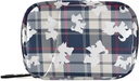 Plaid İskoç Köpek Pill Box 7 Günlük Pill Case Travel Pill Organizer Bag with diamond Weekly Case Compact Boyut for Vitamin Supplement Sahibi