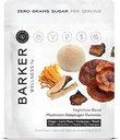 Barker Wellness Nighttime Mushroom Adaptogen Gummies – Vegan, Sugar-Free Functional Mushroom Gummies with Reishi, Lion’s Mane, Chaga, Cordyceps & Adaptogens – Non-GMO, 60 Count