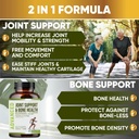 NutraPro Glucosamine Chondroitin MSM Joint Relief Supplements & Bone Health - για το γόνατο και την κοινή ανακούφιση, δύναμη των οστών, κοινή υγεία, κίνηση, ευελιξία, δύναμη και άνεση.45 ημέρες εξυπηρετούν