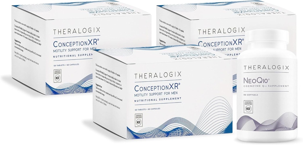 Theralogix ConceptionXR Mottitude Support Formula + NeoQ10 Sche, 270 Count (Görünen 5)