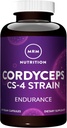MRM Nutrition Cordyceps | CS-4 Strain | Endurance | Adaptogens | Mushrooms | Energy + Endurance | Vegan | 60 Servings