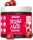 ΑΓΙΑ ΓΕΡΜΑΝΙΑ Mate Gummies, Raspberry Flavor - Ενέργεια, Εστίαση, δύναμη Vegan, μη ΓΤΟ, φυσικά συστατικά, χωρίς γλουτένη, 50 Delicious Gummies συμπλήρωμα