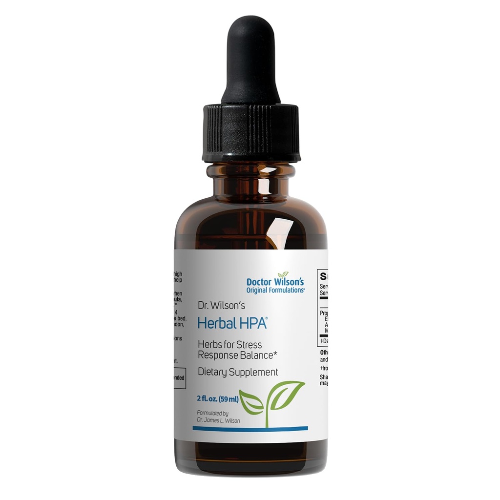 Δρ. Wilson's Herbal HPA 1 Ουγγιά προσαρμογόνα βότανα για την υποστήριξη της Adrenal και της ηρεμίας