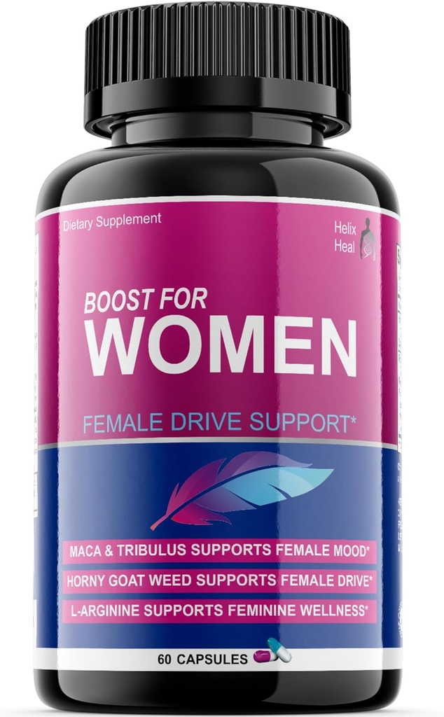 Women Fast Acting with Horny Goat Weed – Women Desire Pills with Maca Root, Tribulus Terrestris, Ginseng ve Hornygoatweed Women - Hormon Balance, Made in USA (60 ct)
