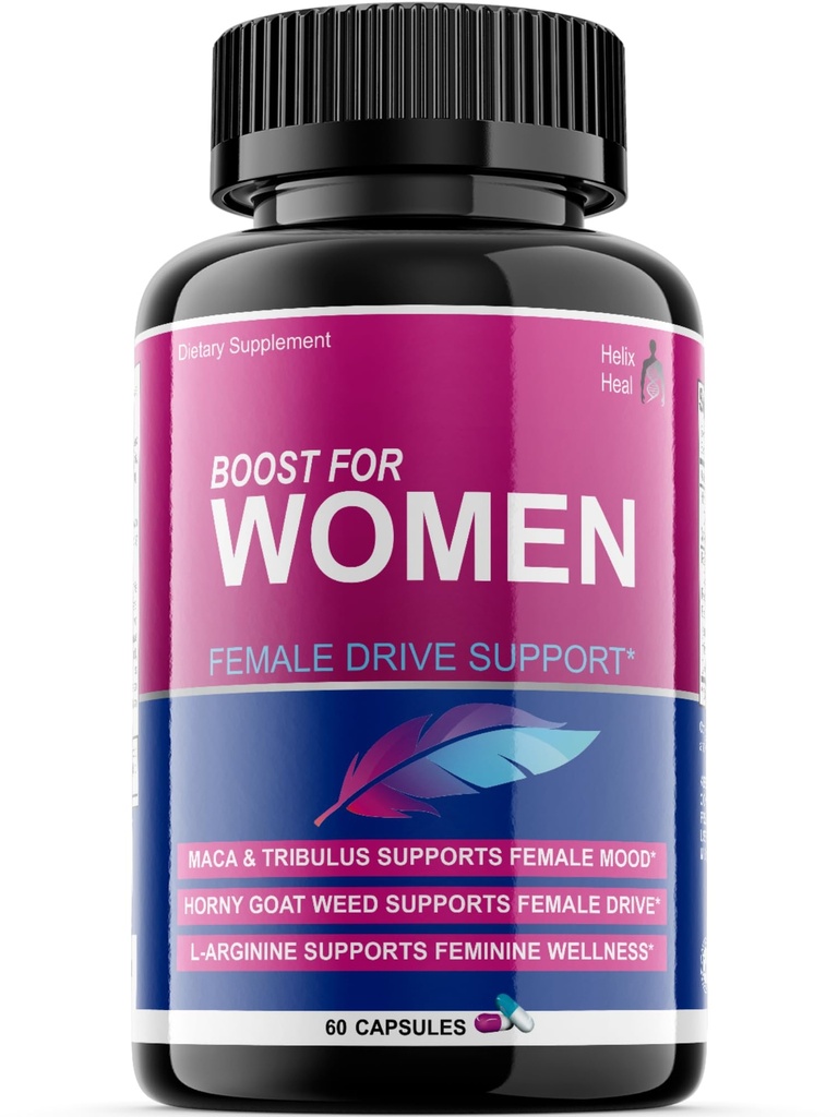 Women Fast Acting with Horny Goat Weed – Women Desire Pills with Maca Root, Tribulus Terrestris, Ginseng ve Hornygoatweed Women - Hormon Balance, Made in USA (60 ct)