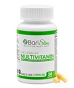BariSlim Once Daily Bariatric Multivitamin Capsule - 60 mg of Iron - Bariatrik Vitamin & Supplement for Post Surgery Including Gastrik Bypass & Gastrik Kol | 30 Day Supply