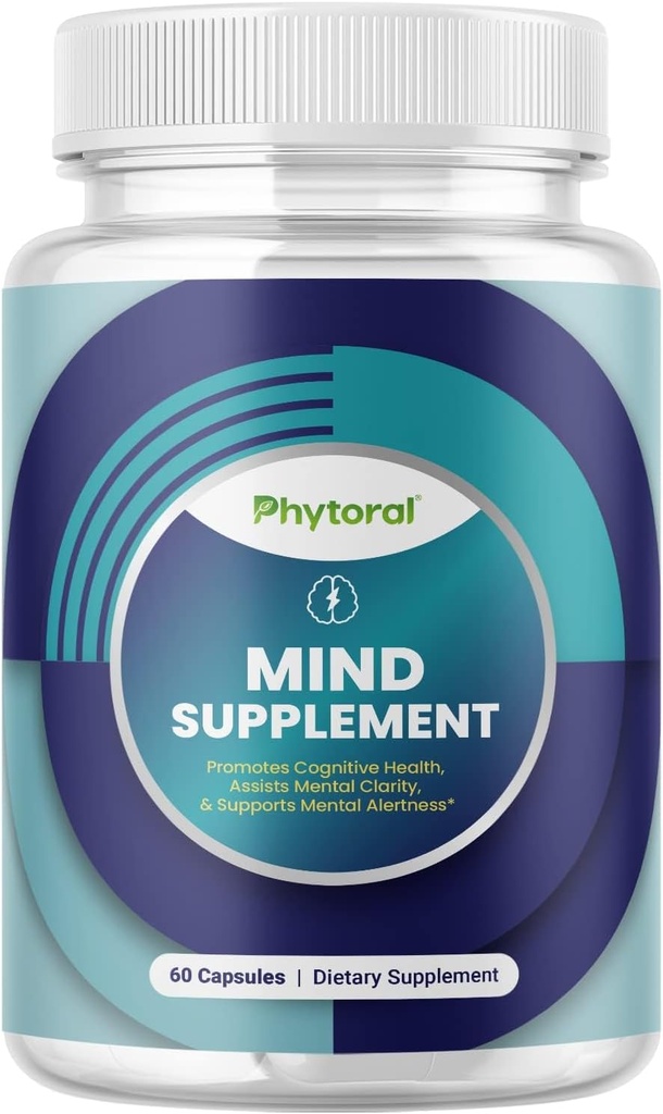 Nootropic Brain Supplement for Memory and Focus improvement - Brain mental Health & Clarity için Vitaminler - Zihinsellik ve Ruh Uyarısı için Bilişsel Sağlık Kompleksi - 60 Capsules