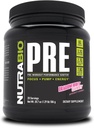 NutraBio PRE workout powder - Παλιά Formula- Παρατεταμένη ενέργεια, ψυχική εστίαση, αντοχή - Beta Alanine, Creatine, καφεΐνη, ηλεκτρολύτες - 20 εξυπηρετούν - Dragonfruit Candy