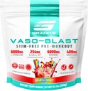 Granite Supplements Vaso Blast, Rainbow Candy Flavor, Stimulant-Free Pre Workout for Men & Women with Grapeseed Extract, Arginine Nite, & VasoDrive-AP for Max Pump (20 hizmet)