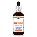 Myrrh Liquid Extract, Organic Myrrh (Commiphora myrrha) Tincture Herbal Supplement, Hawaii Pharm, ABD'de Yapıldı, 2 fl.oz